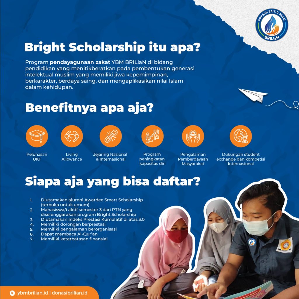 Pengumuman Pendaftaran Bright Scholarship Tahun 2022 | Direktorat ...