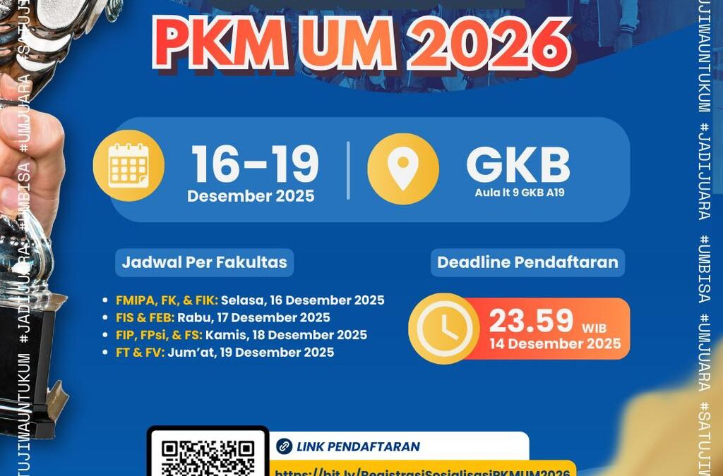 Kick Off Sosialisasi PKM UM 2026