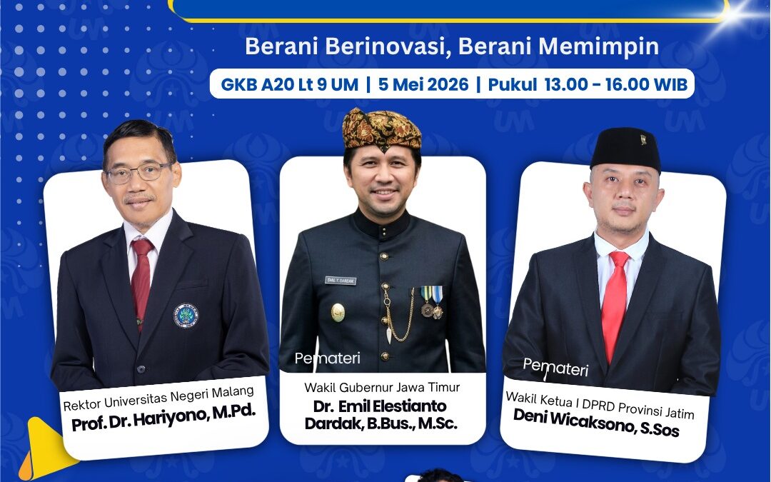 Kuliah Kebangsaan bertema “Berani Berinovasi, Berani Memimpin”