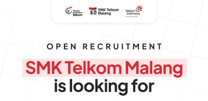 OPEN REKRUTMEN GURU SMK TELKOM MALANG
